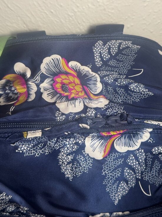 Vera Bradley Bancroft Backpack Nylon Seurat Floral NWT main image 11